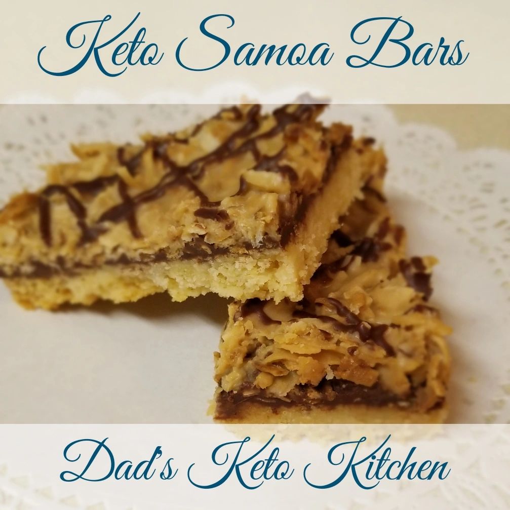 Keto Samoa Bar (1 bar=2 servings)