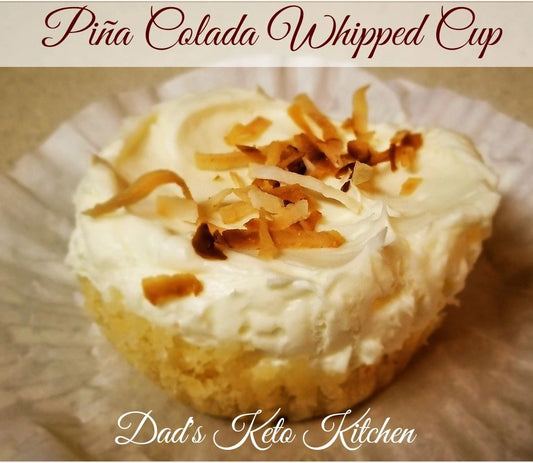 Piña Colada Whipped Cup w/ Toasted Coconut Topping