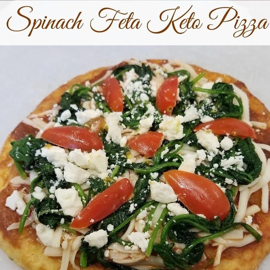 Gourmet Spinach Feta Pizza